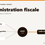 Illustration de l'administration fiscale (DGFiP) collectant les données de facturation via les plateformes agréées
