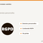 Illustration de la CNIL et du RGPD appliqués aux données de facturation