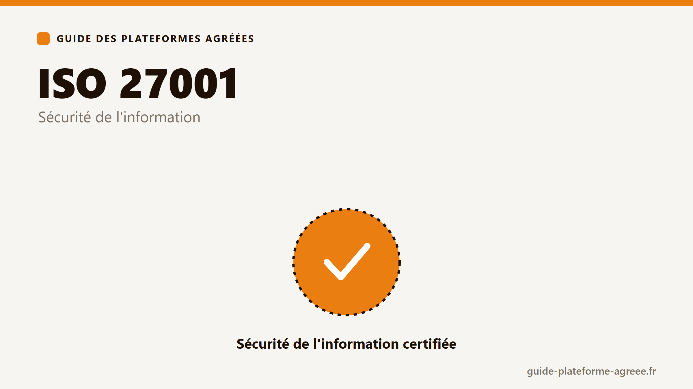 Illustration de la certification ISO 27001 sur la sécurité de l'information